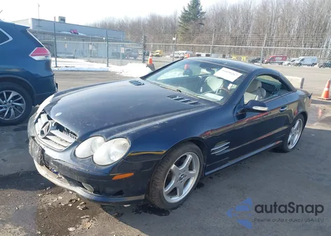 2003 Mercedes-Benz Sl 500 из США, поврежденный, VIN WDBSK75F83F058401
